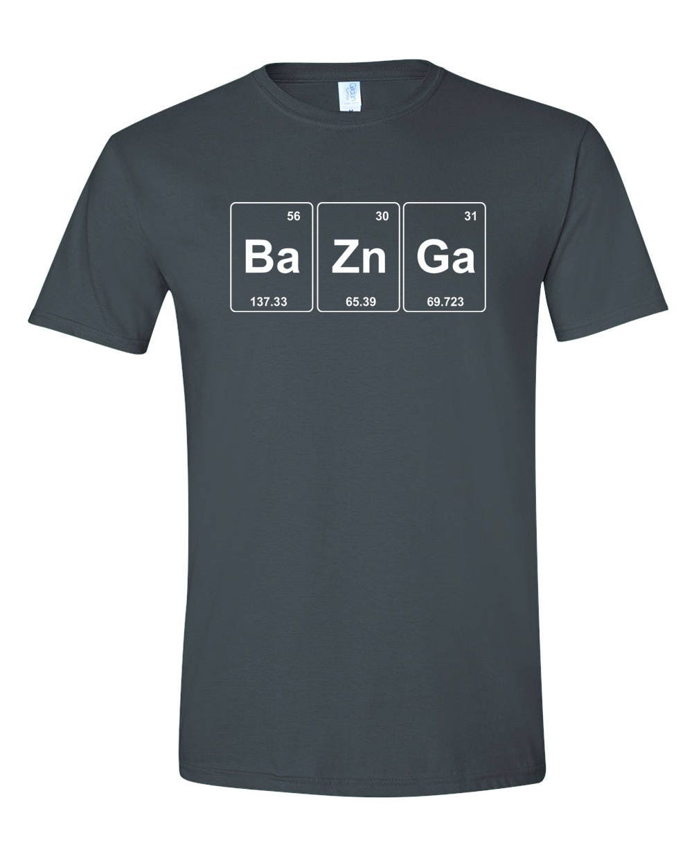 bazinga periodic table shirt