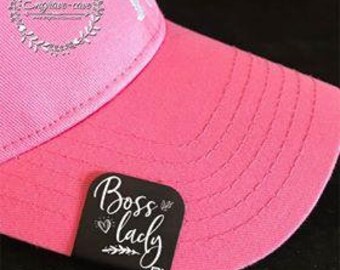 Hat Clip- Boss Lady