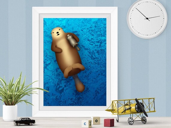 otter themed nursery