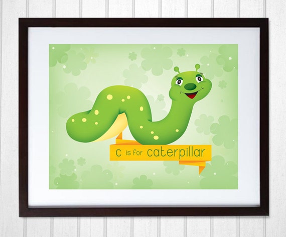 Alphabet Animals Kids Learning English Teaching A4 260gsm Education