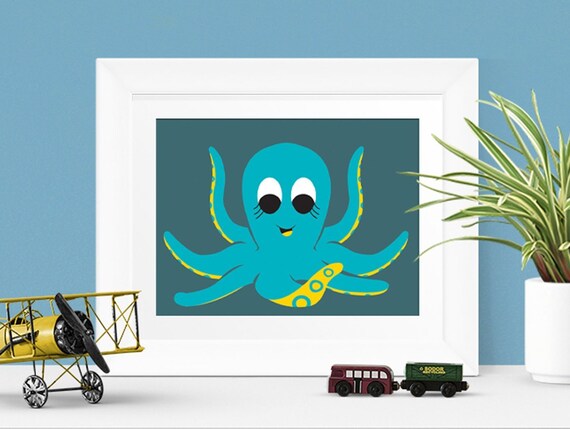 octopus nursery decor