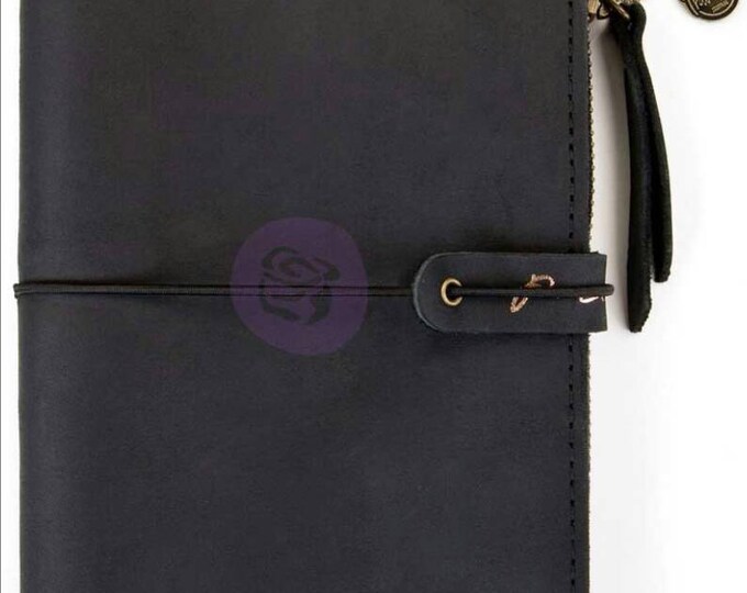 Prima Marketing Prima Traveler's Journal Leather Essential Peach ...