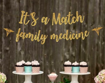 Match Day Party Decorations-Match Day 2026-Match Day Banner-Residency Match Day Gift-It's A Match Custom Doctor Banner-Resident Match Sign