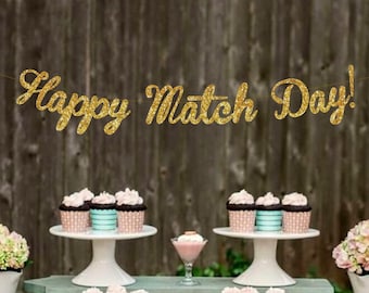 Match Day Banner-Doctor Graduation Gift-Match Day Celebration Decorations-Match Day Sign-Residency Match Day 2026-Glitter Match Day Banner