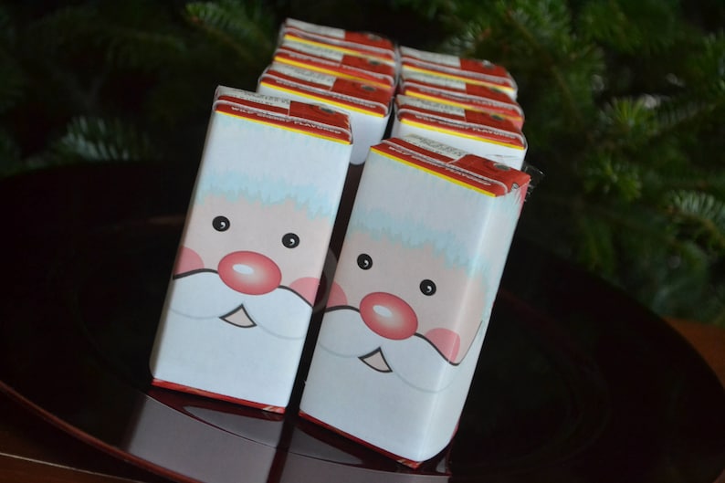 INSTANT DOWNLOAD Christmas Party Juice Box Labels Printable - Etsy