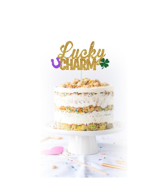 Lucky Charm Cake Topper, Lucky Charm Baby Shower, St. Patrick's Day