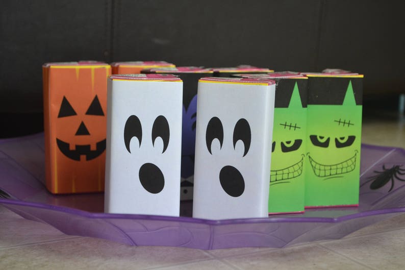 INSTANT DOWNLOAD Halloween Party Juice Box Labels Printable - Etsy