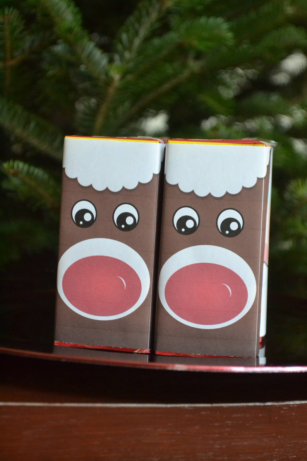 INSTANT DOWNLOAD Christmas Party Juice Box Labels Printable Reindeer ...