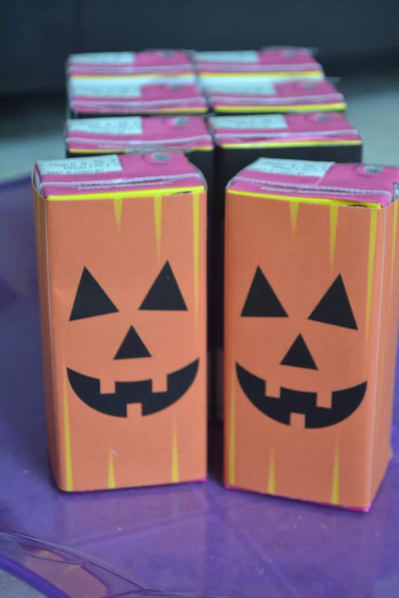 INSTANT DOWNLOAD Halloween Party Juice Box Labels Printable - Etsy