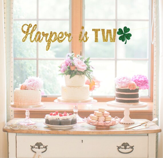 St. Patrick s Day Second Birthday Party Irish Theme Birthday