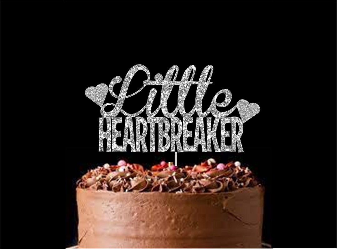 Little Heartbreaker Cake Topper-valentine's Day Birthday Party ...