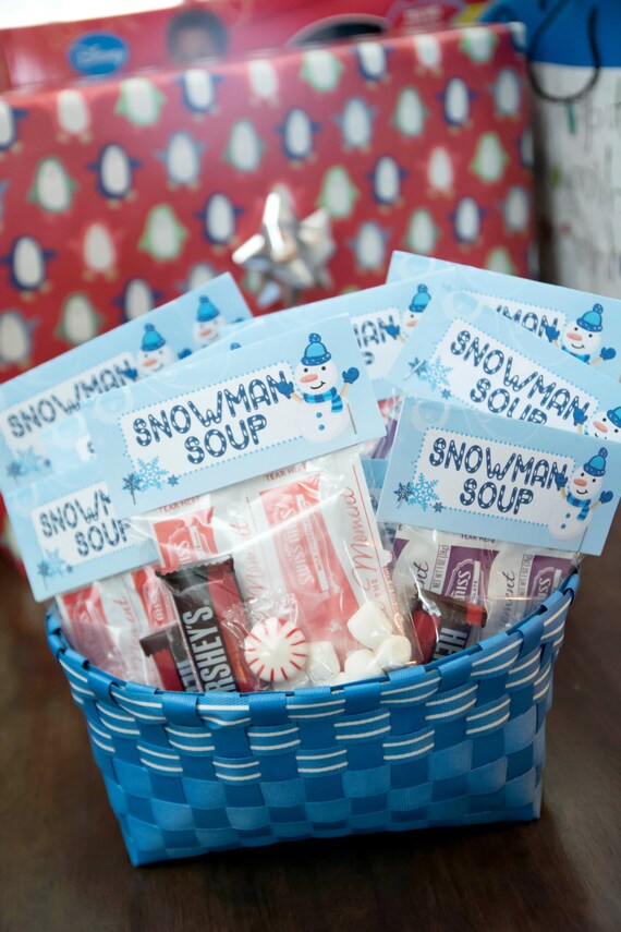 INSTANT DOWNLOAD Snowman Soup Party Favor Labels Winter Onederland Birthday  Party Printable Favor Labels First Birthday Winter Theme 