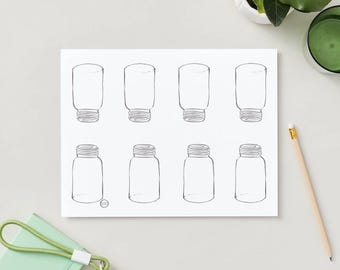 Collect Ideas, Moments, Memories Mini Book, Downloadable Printable Journal, Two Sizes, Unique Card for Loved One