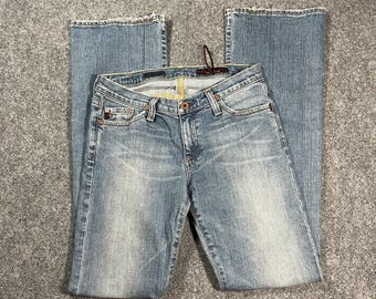 AG Agolde Jeans Womens 26 The Angel Bootcut Low Rise Y2K Bratz USA Vintage Denim