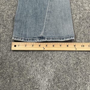 Vintage True Religion Low Rise Flare Jeans Size 26 28x32 Disco Bling Y2K Denim image 11