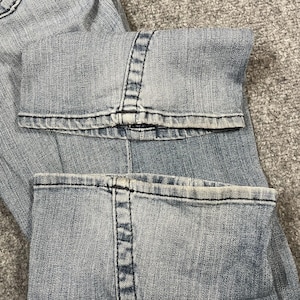 Vintage True Religion Low Rise Flare Jeans Size 26 28x32 Disco Bling Y2K Denim image 7