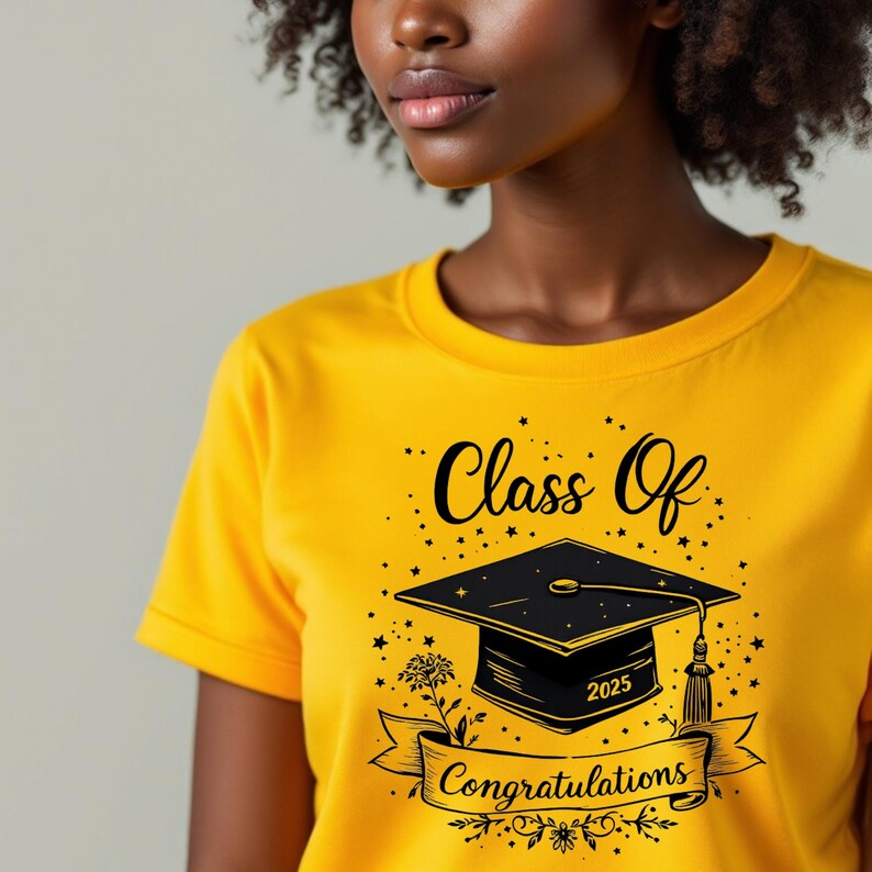 Class of 2025 Graduation Clipart SVG & PNG Bundle | 25 Graduation Cap ...