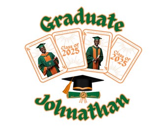 Paquete de plantillas de diseño de camisetas de graduación de 2025: 23 plantillas Canva de camisetas de graduación con naipes King para personas mayores
