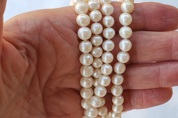 Pearl Necklace/Wedding Necklace/Freshwater Pearls… - image 6