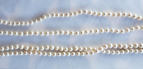 Pearl Necklace/Wedding Necklace/Freshwater Pearls… - image 5
