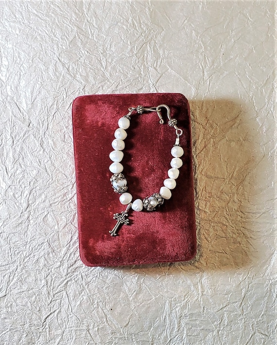 Pearl Bracelet/Wedding Bracelet/Freshwater Pearls/