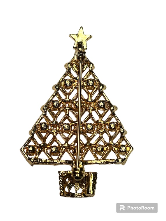 Avon Brooch/Avon Christmas/Christmas Tree Brooch/R