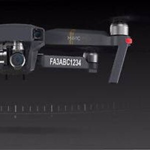 4X Drone Registration Number Decals Phantom 3 Professional FAA UAS Compliant 4X Drone Registration Number Decals Phantom 3 Professional FAA UAS Compliant