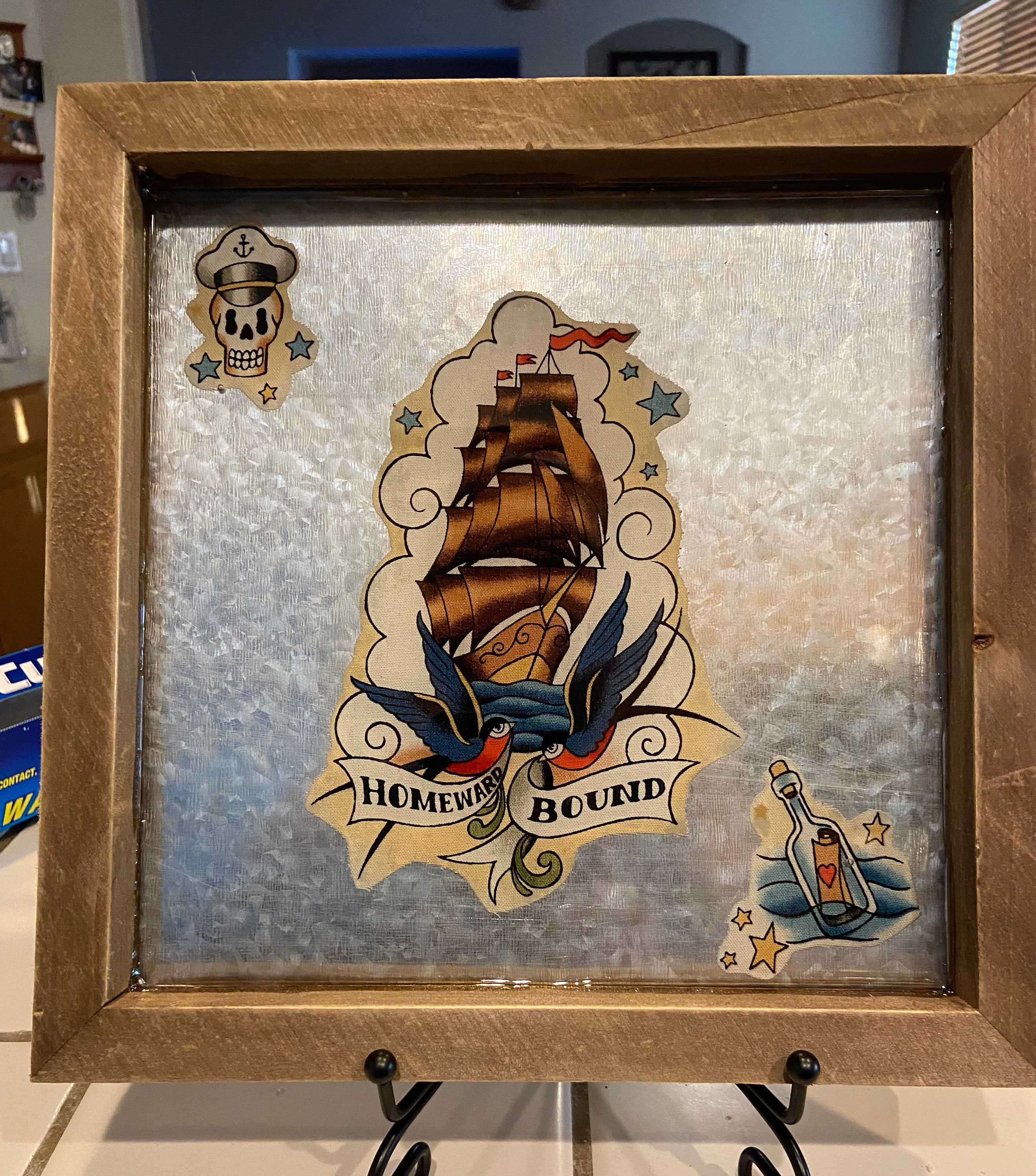 American Traditional Tattoo Wall Art Etsy