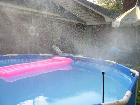 MISTER RAINBOW MISTER for Pool, Patio, and Plant Cooling—Fun Water Ho…