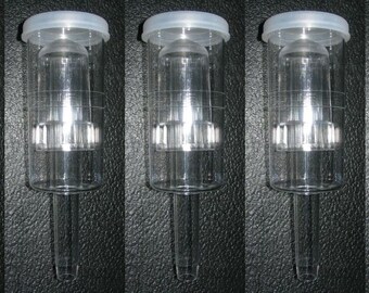 Airlocks 5-Pack of 3-Piece Vintage Shop Airlock for Homebrew Beer, Wine, and Moonshine fermentation