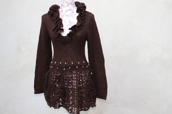 Bohemian Wool Dress
