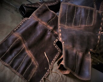 sALE!! Pen Credit Business Card Wallet Pouch Entirely Handmade Transylvania Genuine Rustic Leather Horween Hide Distressed OOAK Transilvania