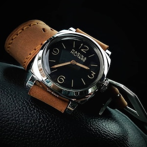 Rustic Goodness  Panerai VintageVDB Real Handmade Amazing Horween Leather Strap OOAK Vintage Rustic Personalized iWatch Strap Band Custom