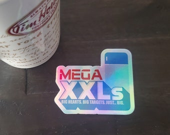 MEGA XXL Holographic sticker