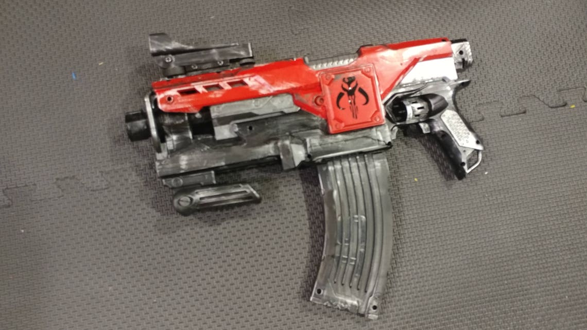Mandalorian nerf demolisher | Etsy