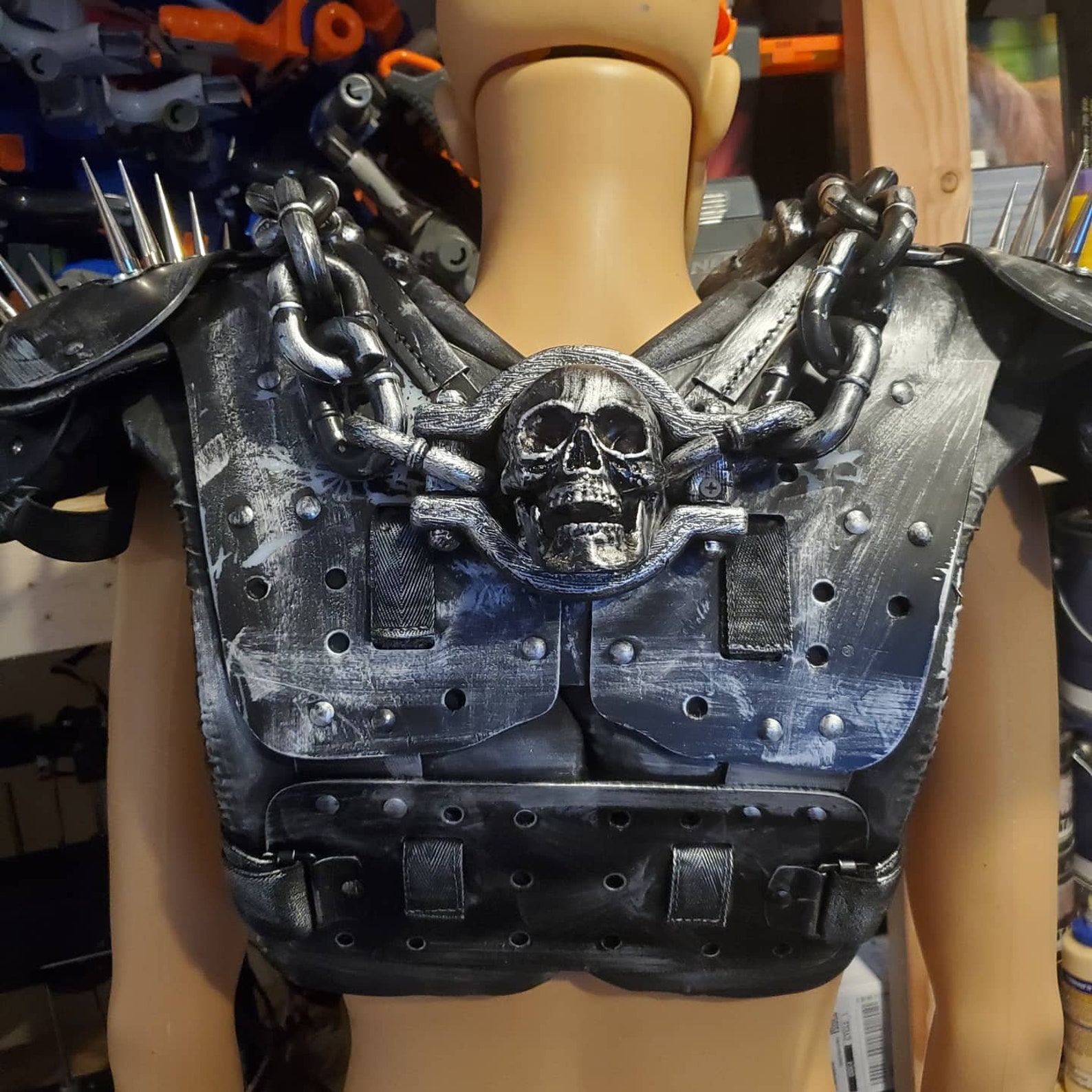 Road Warrior Raider Shoulder Pads Etsy