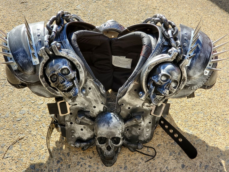 Road Warrior Raider Shoulder Pads Etsy