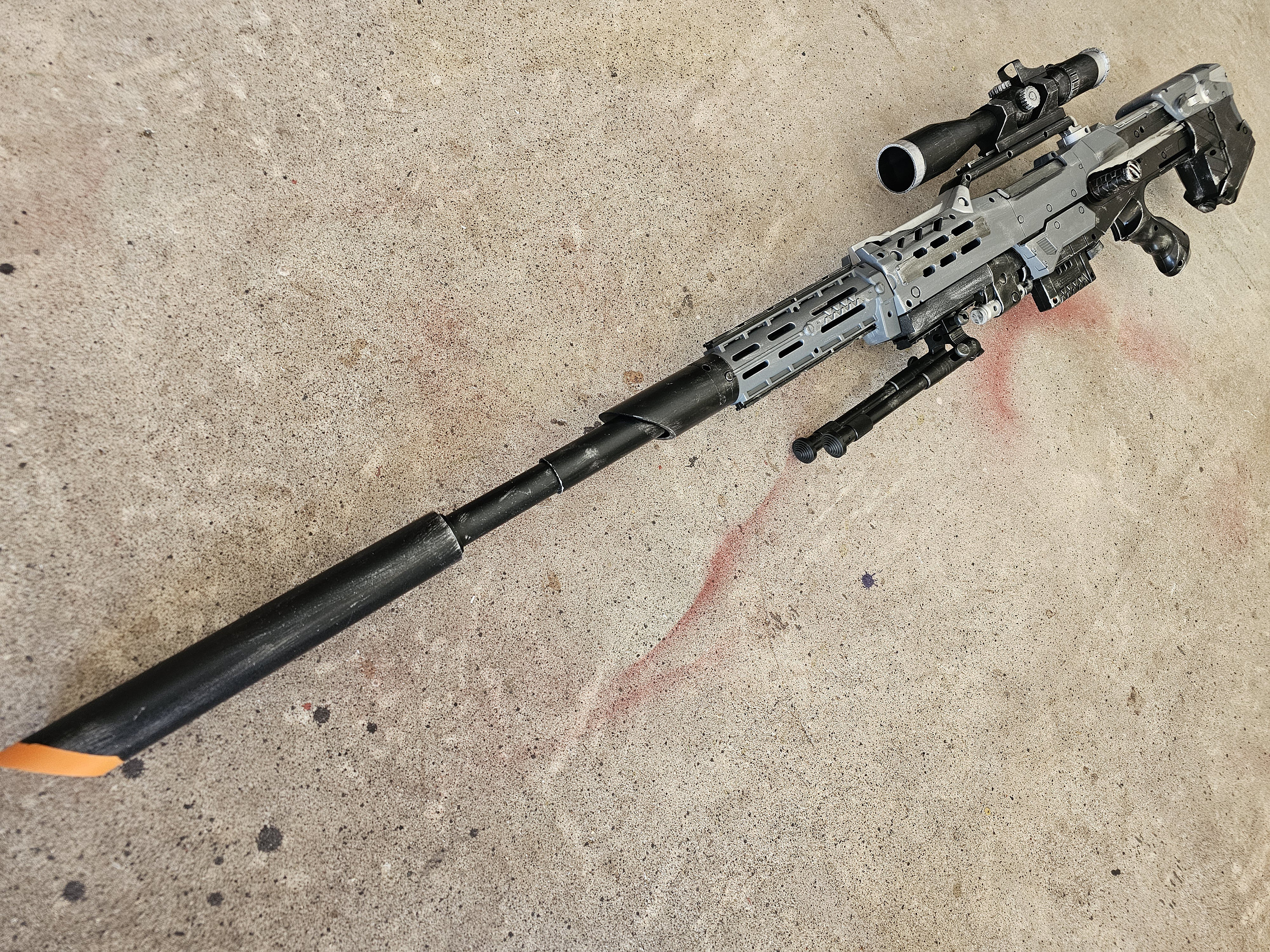 MRS-15A Modular Sniper Rifle Nerf Rapidstrike Blaster Kit 