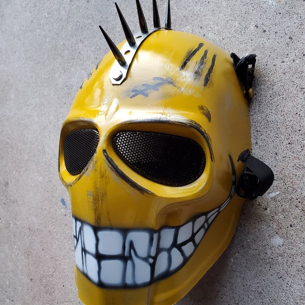 Airsoft mask with Spikes