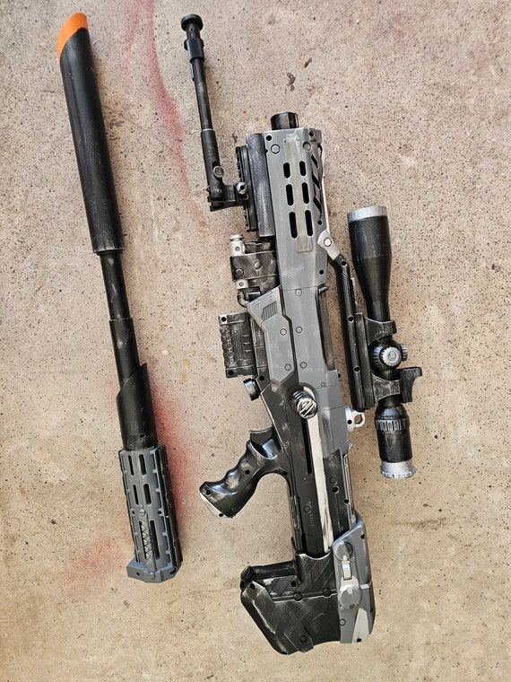 Foam-Shooting Rifles : NERF Longstrike Sniper Rifle