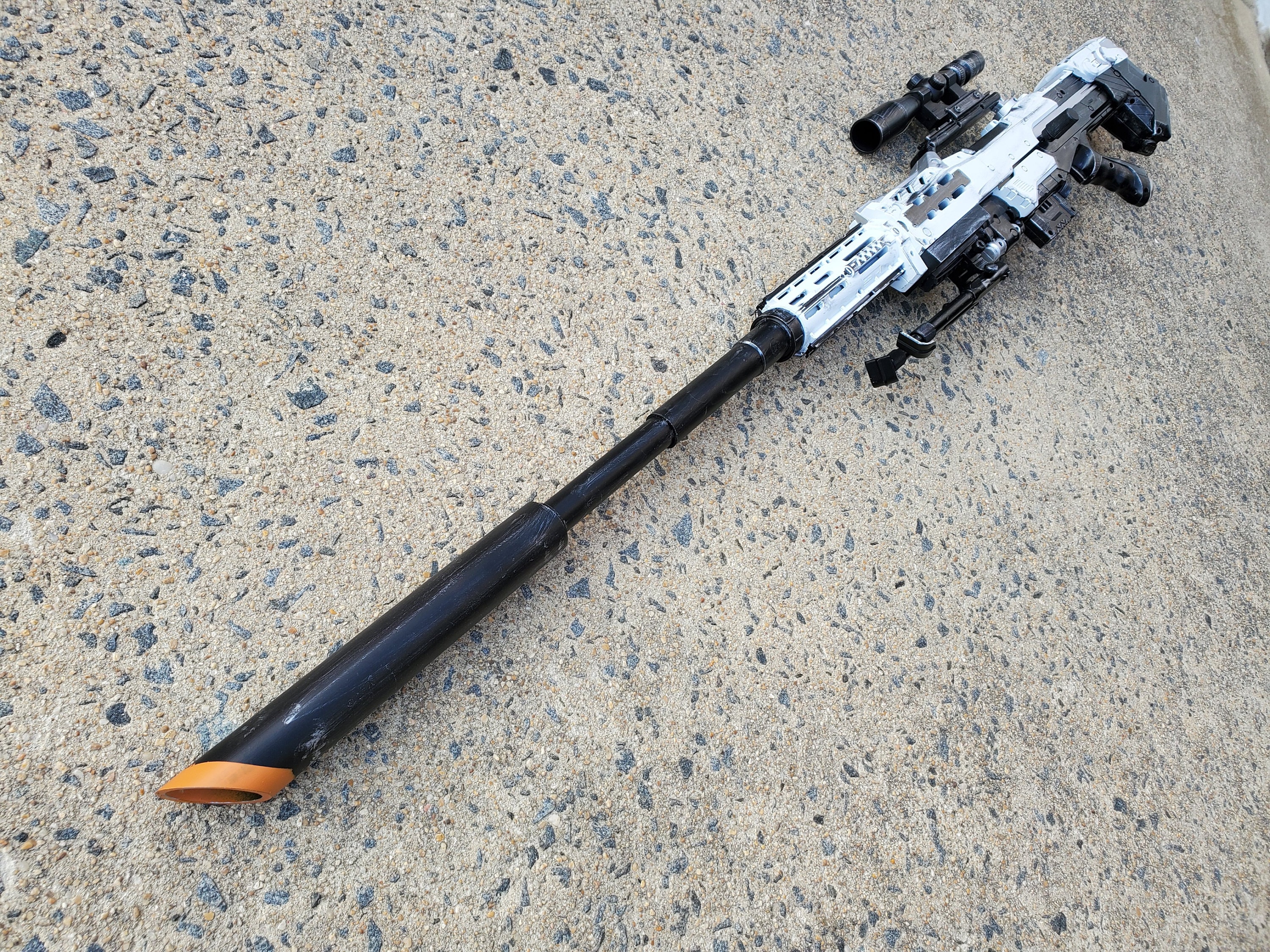 nerf sniper rifle with scope