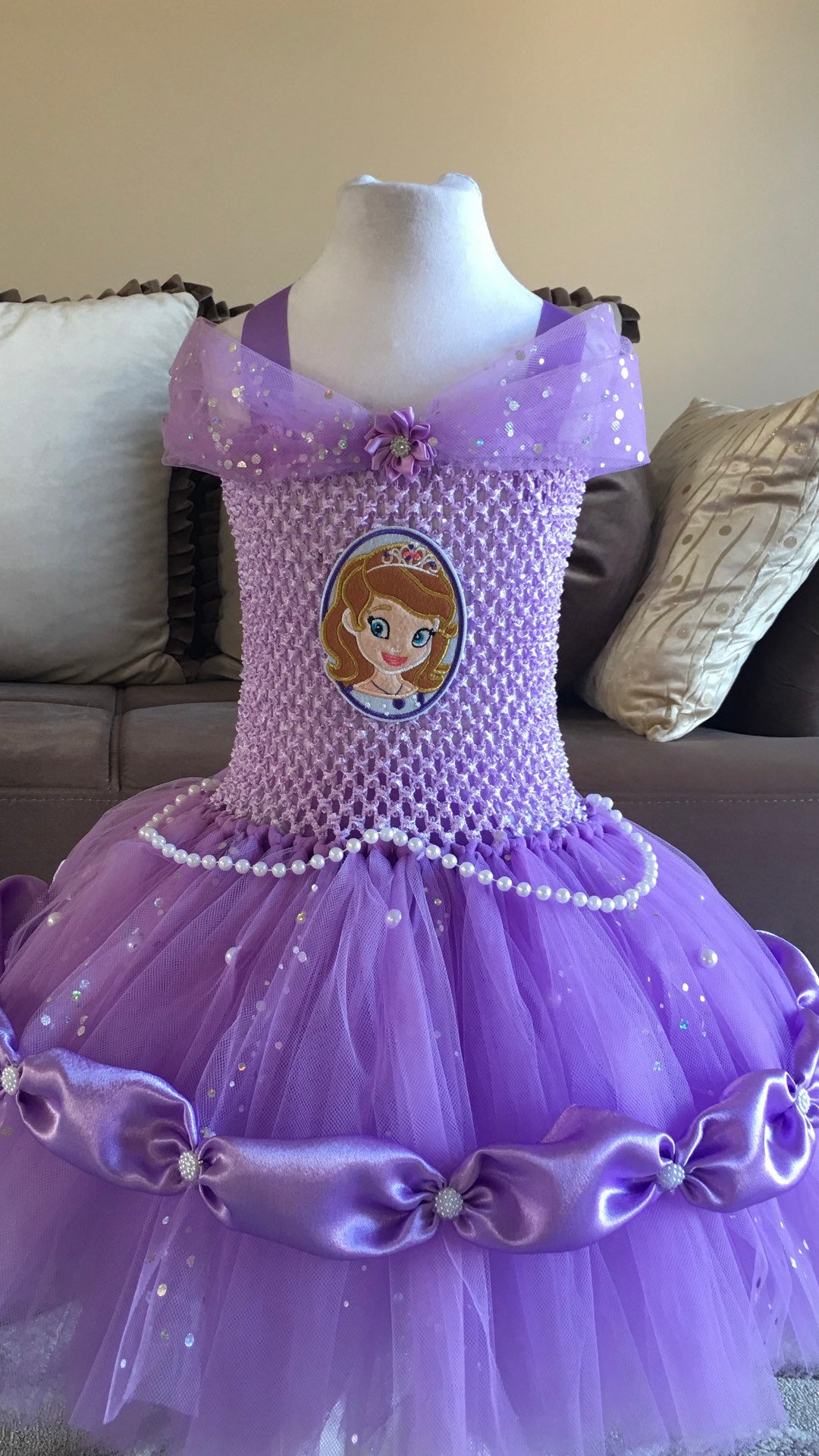 Sofia the First Dress Tutu Dress Sofia Dress Sofia the First 