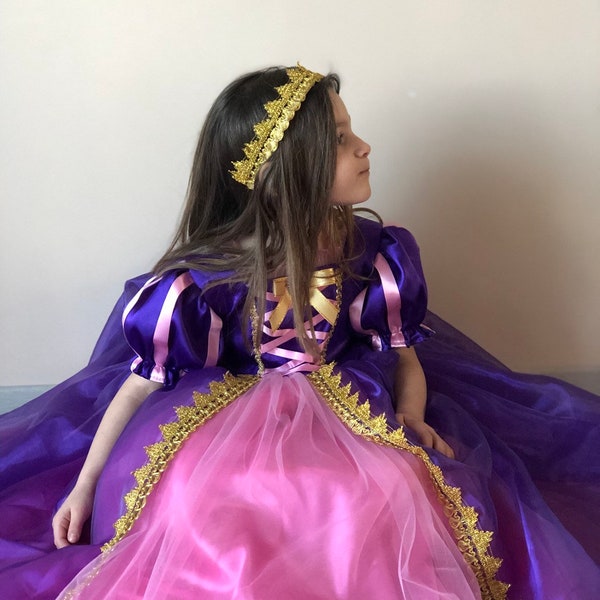 Robe princesse Raiponce, raspunzel
