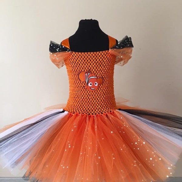 Dress tutu nemo / tutu dress nemo