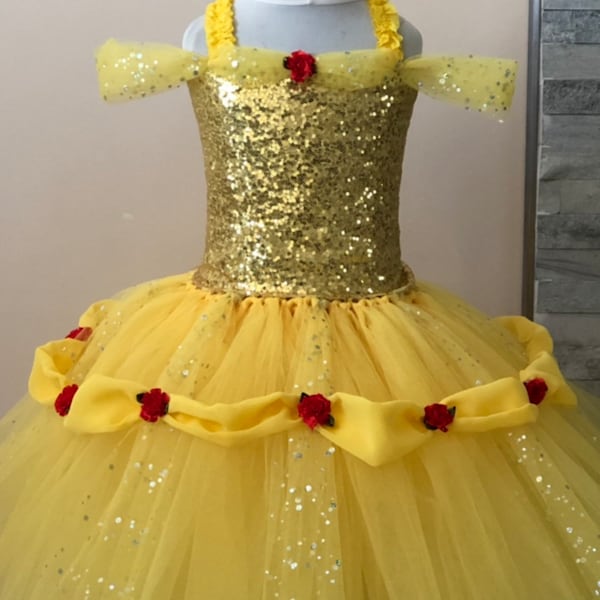 Robe tutu la belle et la bete