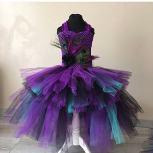 princess peacock dress