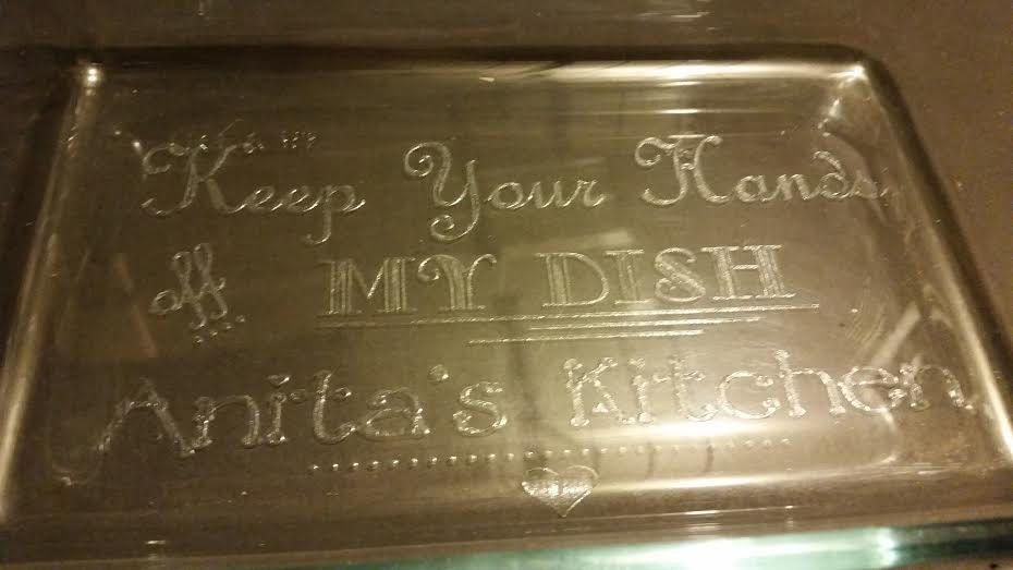 Personalized Engraved Casserole Dish Etsy