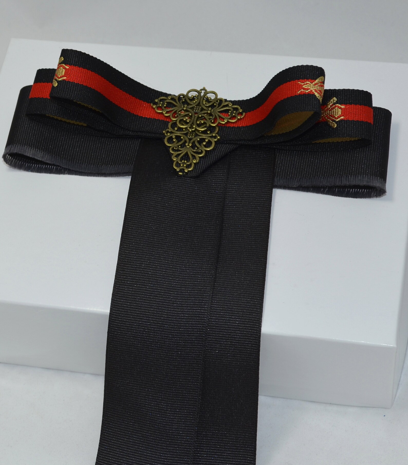 Striped Bow Tie for Women / Elegant Ladies Bow Tie / Cute Etsy