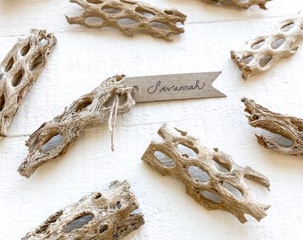 Personalized Place cards wedding custom place settings boho place cards wedding coastal baby shower place cards tropical wedding name cards