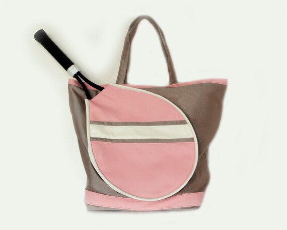 pink tennis bag